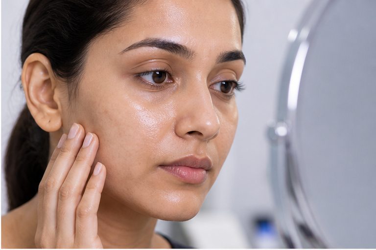 Dehydrated Lackluster Skin